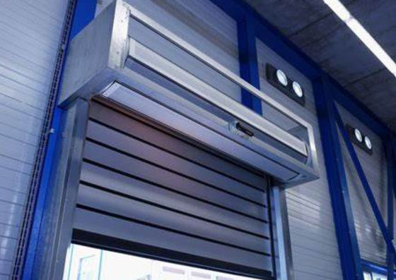 Rapid Exterior Aluminum Fast Acting High Speed 380V 50hz Industrial Remote Control Opening Speed 0.8m/s