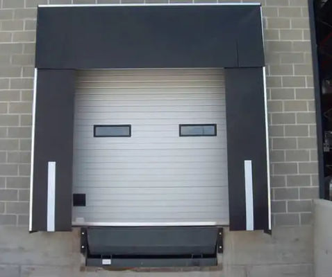 Protection From The Elements Adjustable Loading System Dock Door Shelter with PVC Plastic Rubber Function Car Docking Shelter