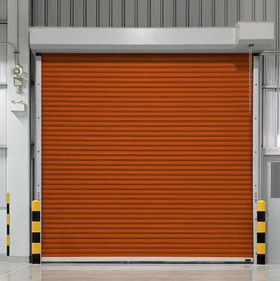 Fast Partition 0.8m/s Opening Speed Aluminum Transparent High Speed Spiral Door For Safety And Efficiency