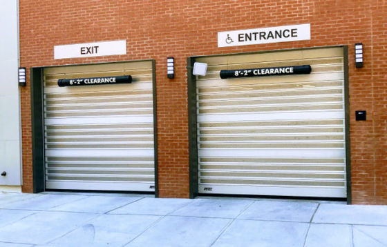 Automatic Roll-Up High-performance Aluminum Alloy High Speed Spiral Door Safety Efficiency Guaranteed Power Supply 220V/50HZ Closing Speed 0.8m/s