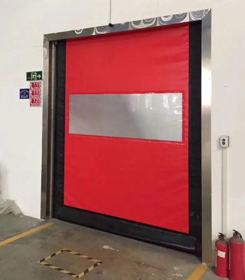 Long Lasting Modern High Speed PVC Roll Up Rapid Shutter Door 304 Stainless Steel Material Automatic Storage Pvc Frozen Cooler Doors