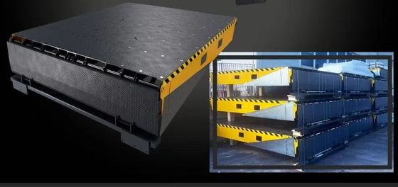 Dock Door Levelers Workshop Automatic Dock Plate 25000-40000LBS Safe Design Foot Pedal Control