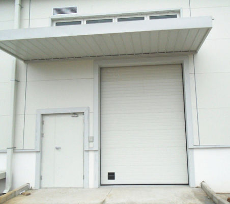 Sectional Overhead Door 50mm-80mm Thickness Insulated Sectional Garage Door For Mall And Commercial