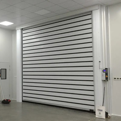 Aluminum Transparent High Speed Spiral Door Safety Efficiency Customized For Convenience