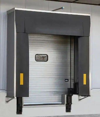 Low Maintenance PVC Plastic Rubber Adjustable Loading System Dock Door Shelter For Loading Convenience