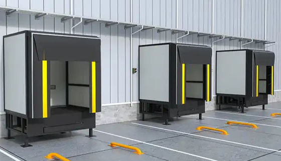 Industrial Adjustable Loading System Dock Door Shelter with Customized Color