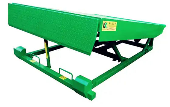 Push Button Controls Workshop Automatic Dock Plate Dock Door Levelers 25000-40000LBS Safe Design