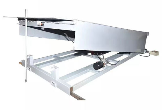 Electric Workshop Automatic Dock Plate Dock Door Levelers 25000-40000LBS Safe Design Powder Coated