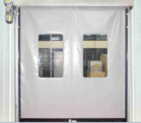 Customized High Speed PVC Roll Up Rapid Shutter Door 304 Stainless Steel Material For Improved Business Performance Zipper Door