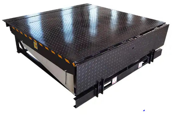 Customizable Deck Height Electric Dock Door Levelers Workshop Automatic Dock Plate 25000-40000LBS Safe Design