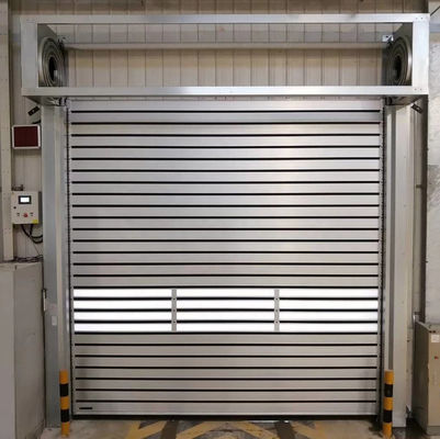 Modern Aluminum Insulated Sectional Overhead Warehouse Door Industrial Garage Automatic Open Style Remote Control Finished