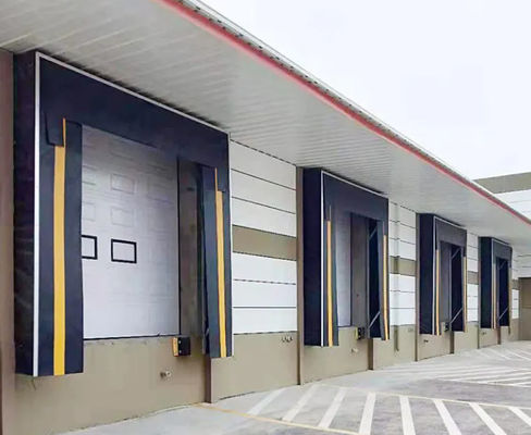 Modern Adjustable Loading System Dock Door Shelter Easy Installation