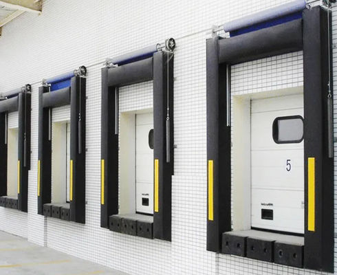 Modern Adjustable Loading System Dock Door Shelter Easy Installation