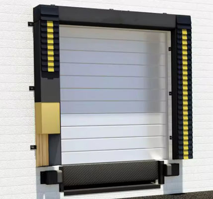 Industrial Adjustable Inflatable Insulated Airtight Sealed Dock Shelter Excellent Weather Resistance