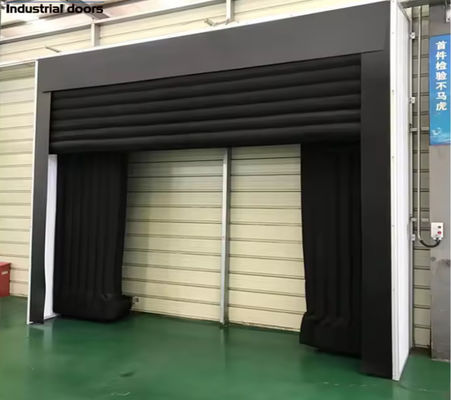 Industrial Adjustable Loading System dock door shelter Suitable For Trucks Of Different Sizes