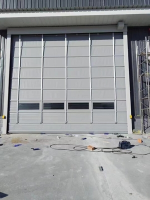 High Speed PVC Roll Up Rapid Shutter Door 304 Stainless Steel Material for Noise Reduction and State-of-the-art Safety