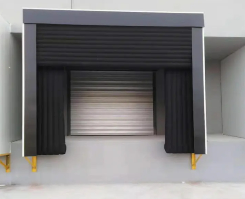 Excellent Weather Resistance Industrial Adjustable Insulated Airtight Sealed Inflatable Dock Shelter Extended PVC Seal Cushion for Warehouse and Workshop Material Supplier