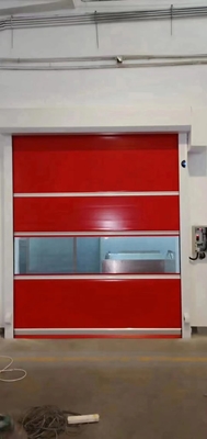 Industrial Electric Automatic High Speed PVC Door Fast Speed Rolling Door 304 Stainless Steel Material for Easy Operation and Durability