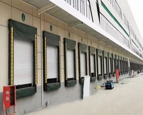 High Durability Adjustable Loading System dock door shelter built for Industrial applications Wuxi Technology Factory Inflatable Loading Container Dock Shelter