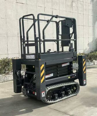 24V Battery Voltage Electric Articulating Boom Lift 1.5 KW Motor Power Compact Platform For Elevated Work Operations