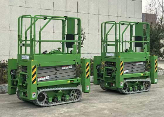 Aerial Working Man Lift Battery Powerd Electric Lift Platform 1.5 KW Motorpower Optimized for Construction and Maintenance