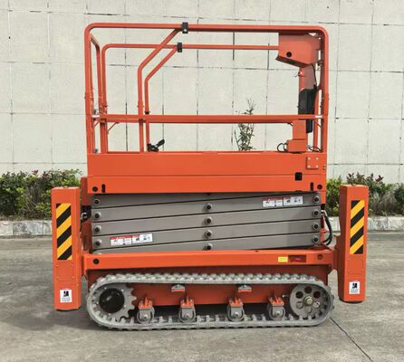 Aerial Working Man Lift Battery Powerd Electric Lift Platform 1.5 KW Motorpower Optimized for Construction and Maintenance