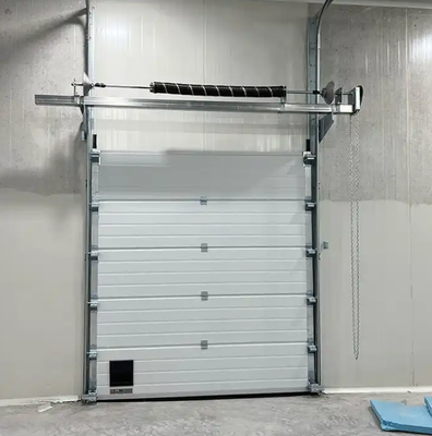 Double skinned Steel Commercial Sectional Overhead Doors Fire Station Industrial Sectional Doors Sectional Steel Doors Automatic Formed