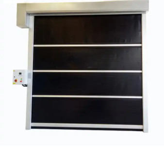 Modern Industrial PVC Roller Shutter Door Fast Rapid High Speed Anti-Theft Feature Rapid Shutter Door Customized Solutions For Warehouses