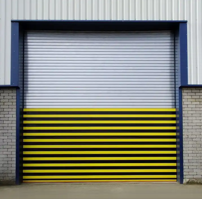Life Span≥5 Million Times Aluminum Transparent High Speed Spiral Door Safety Efficiency Safety Efficiency Customized As Order