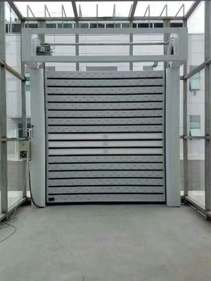 High Strength Aluminum Roll Up Door High Speed Spiral Door Roller Shutter Doors