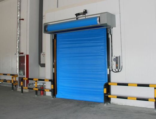 Wind Resistance High Speed Freezer Door 0.5-1.5m/S Opening Close  Excellent Insulation