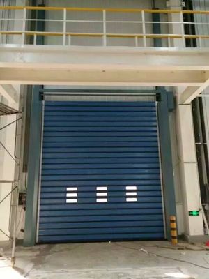  Industrial  High Speed Roller Shutter Doors With Electromechanical Drive