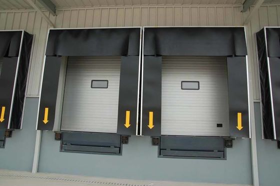 Mechanical Loading Dock Shelters High Tensile Resistance Customized Big Size
