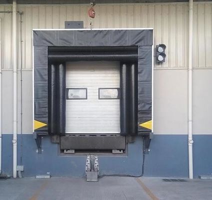 Custom Retractable Dock Shelter , Loading Bay Equipment For Container Load