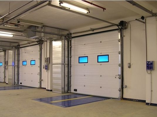Industrial Insulated Sectional Doors 40-45m3/Kg High Density Polyurethane Foam