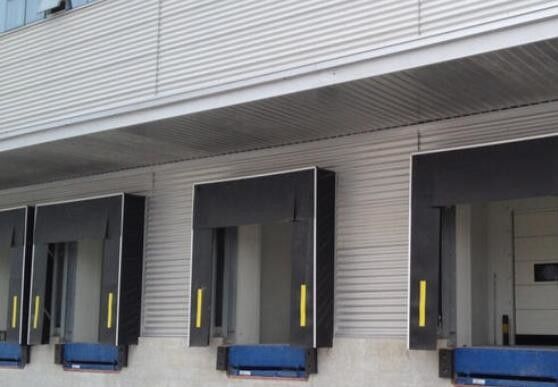 Pvc Fabric Loading Dock Shelters Weather Protection High Tensile Strength