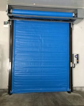 Cold Room High Speed Freezer Door 1176pa Self Repair Heat Resistance Rust Proof
