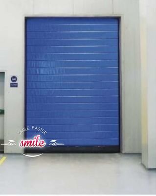 Easy Operating Cold Storage Roll Up Doors , Rapid Roller Shutter Doors