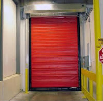 Self Repair Cold Storage High Speed Freezer Door 1.5mm Stainless Steel