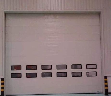 0.2m/S Commercial Sectional Doors , Insulated Sectional Garage Door CE ISO