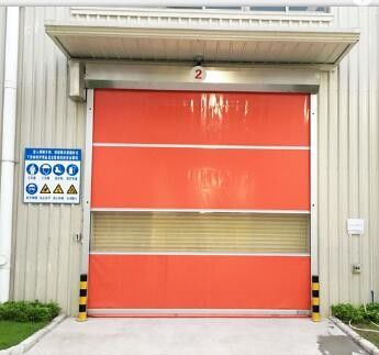 1000 Times Per Day Operation Rapid Roller Doors For Heavy Traffic Areas