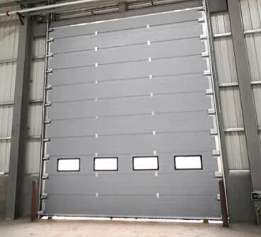 Industrial Insulated Sectional Doors Partition For House 40mm Overhead Panel