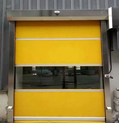 Indoor Outdoor Rapid Roller Doors 304 Stainless Steel Wind Resistant Dust Proof