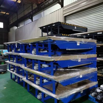 Industrial Stationary Hydraulic Loading Dock Leveler High-duty Steel Structure