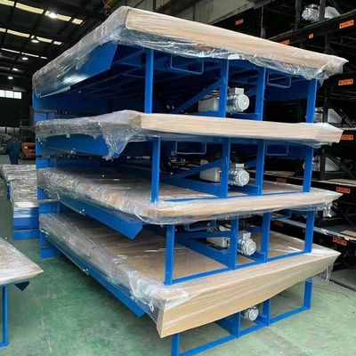 Stationary Industrial Loading Dock Leveler Hydraulic Anti Skid Security Checkered Plate