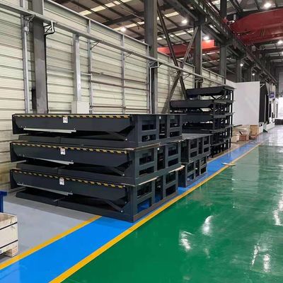 25000LBS Automatic Mechanical Telescopic Dock Leveler For Warehouse Cargo