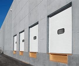 Security Insulated Sectional Steel Door Double Layer Overhead 40mm Sandwich Panel