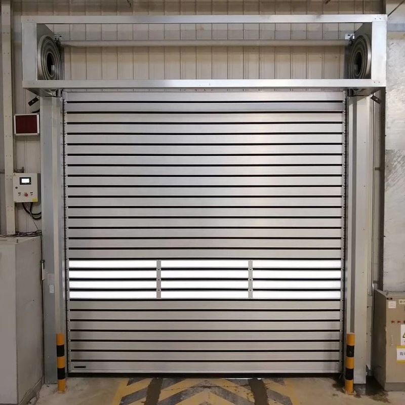 High Insulation Ratings Insulated Sectional Doors Overhead Panel Aluminum Alloy