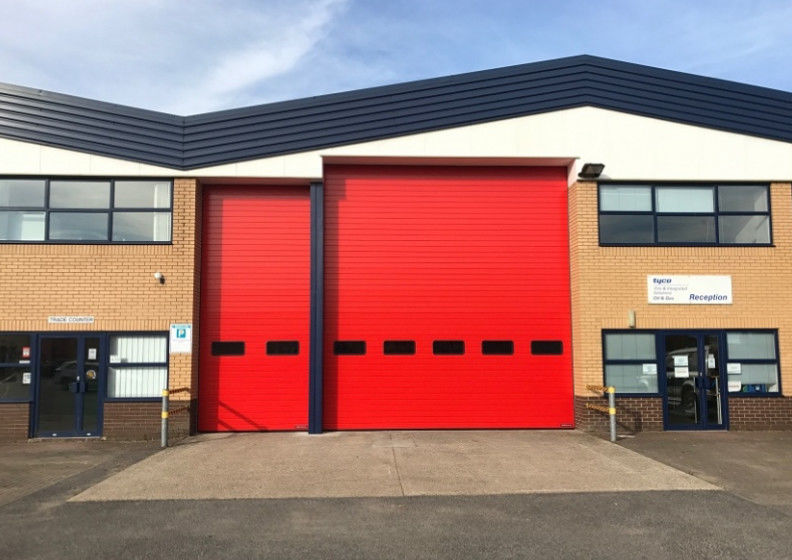 Polyurethane Foam Insulated Sectional Doors with Hinges