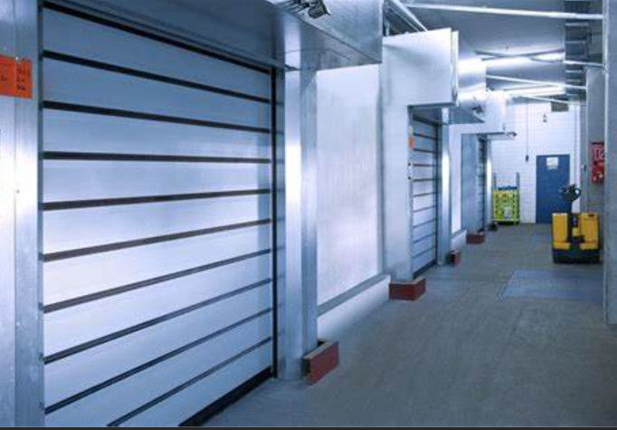Customized High Speed Spiral Door With Button Automatic Vertical Overhead Rapid Warehouse